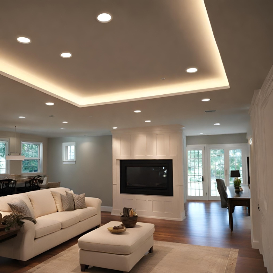 Fairfax residential electrician LED lighting installation
