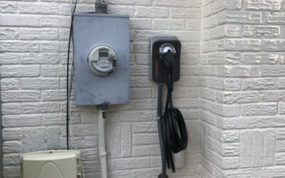 Case Study: Brick Wall EV Charger Installation in Historic Home in Old Town Alexandria