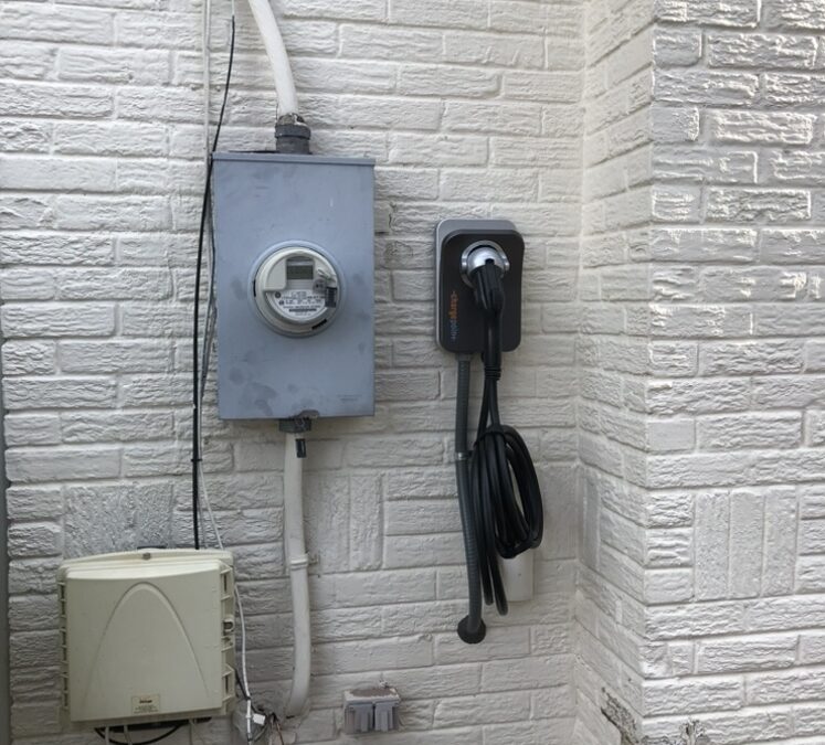 Home outdoor ev charger Alexandria VA