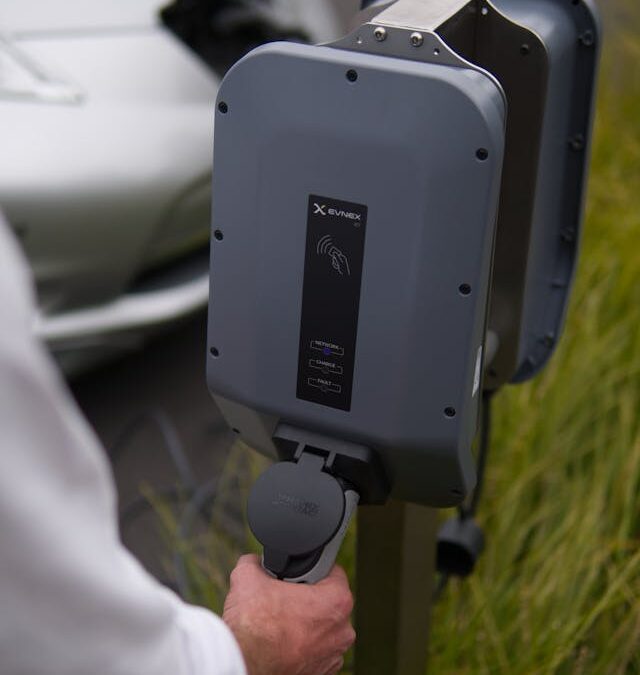 EV pedestal charging station installation Manassas VA